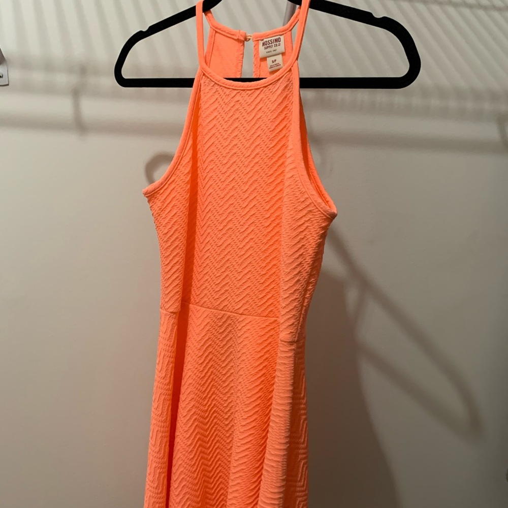 Mossimo Supply Co. Peach Skater Dress